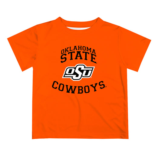 OSU Cowboys Vive La Fete Boys Game Day V1 Orange Short Sleeve Tee Shirt