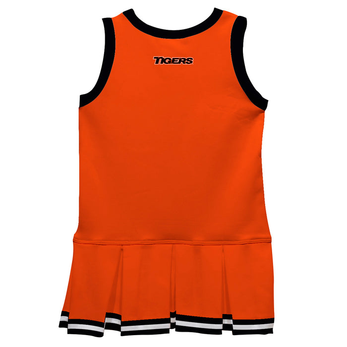 Pacific Tigers Vive La Fete Game Day Orange Sleeveless Cheerleader Dress - Vive La Fête - Online Apparel Store