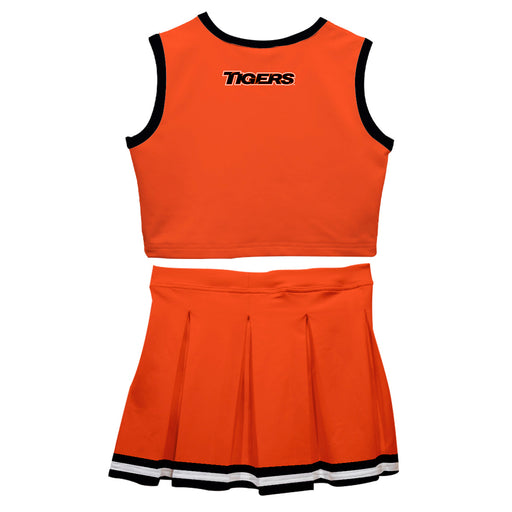 Pacific Tigers Vive La Fete Game Day Orange Sleeveless Cheerleader Set - Vive La Fête - Online Apparel Store