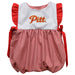Pittsburgh State University Gorillas Embroidered Red Cardinal Gingham Girls Bubble