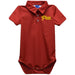 Pittsburgh State University Gorillas Embroidered Red Solid Knit Boys Polo Bodysuit