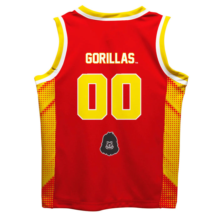 Pittsburgh State University Gorillas Vive La Fete Game Day Crimson Boys Fashion Basketball Top - Vive La Fête - Online Apparel Store
