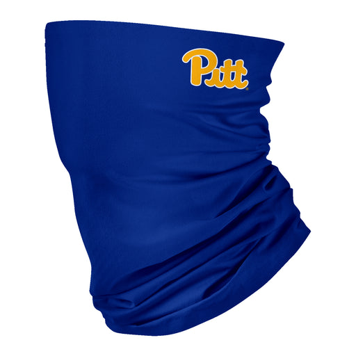 Pittsburgh Panters UP Vive La Fete Blue Game Day Collegiate Logo Face Cover Soft  Four Way Stretch Neck Gaiter