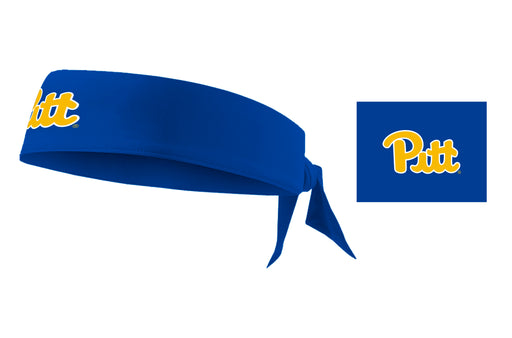 Pittsburgh Panthers UP Vive La Fete Blue Head Tie Bandana - Vive La Fête - Online Apparel Store