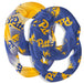 Pittsburgh Panthers Vive La Fete All Over Logo Collegiate Women Set of 2 Light Weight Ultra Soft Infinity Scarfs