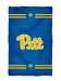 Pitt Panthers UP Vive La Fete Game Day Absorbent Premium Blue Beach Bath Towel 31 x 51 Logo and Stripes