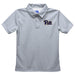 Pittsburgh Panthers UP Embroidered Gray Short Sleeve Polo Box Shirt