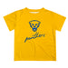 Pittsburgh Panthers UP Vive La Fete Script V1 Gold Short Sleeve Tee Shirt