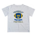 Pittsburgh Panthers UP Vive La Fete Football V2 White Short Sleeve Tee Shirt