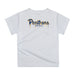 Pittsburgh Panthers UP Original Dripping Football Helmet Gold T-Shirt by Vive La Fete - Vive La Fête - Online Apparel Store