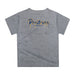 Pittsburgh Panthers UP Original Dripping Football Helmet Gold T-Shirt by Vive La Fete - Vive La Fête - Online Apparel Store