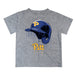 Pittsburgh Panthers UP Original Dripping Ball Gray T-Shirt by Vive La Fete