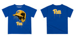 Pittsburgh Panthers UP Original Dripping Baseball Hat Gold T-Shirt by Vive La Fete - Vive La Fête - Online Apparel Store