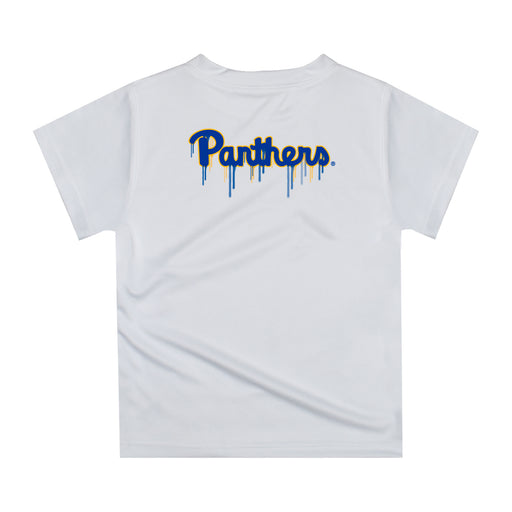 Pittsburgh Panthers UP Original Dripping Soccer Gold T-Shirt by Vive La Fete - Vive La Fête - Online Apparel Store