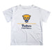 Pittsburgh Panthers UP Vive La Fete Football V1 White Short Sleeve Tee Shirt