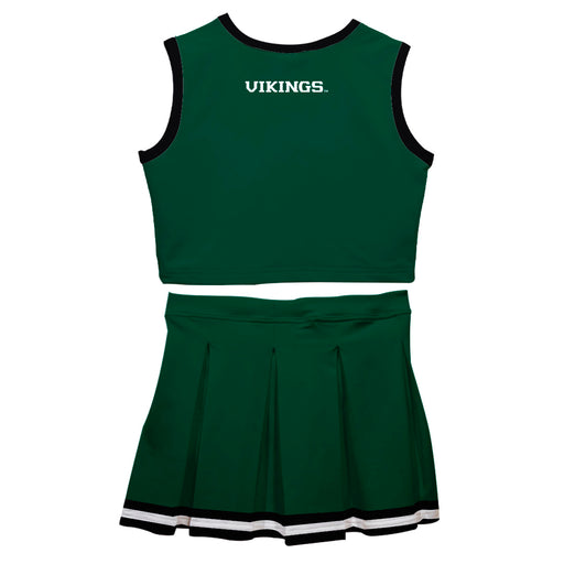Portland State Vikings Vive La Fete Game Day Green Sleeveless Cheerleader Set - Vive La Fête - Online Apparel Store