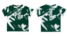 Portland State Vikings Vive La Fete Boys Game Day Green Short Sleeve Tee Paint Brush - Vive La Fête - Online Apparel Store