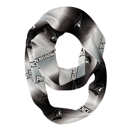 Providence Friars Vive La Fete All Over Logo Game Day Collegiate Women Ultra Soft Knit Infinity Scarf