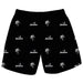 Providence Friars Vive La Fete Boys Game Day All Over Logo Elastic Waist Classic Play Black Pull On Short