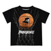 Providence Friars Original Dripping Basketball Black T-Shirt by Vive La Fete