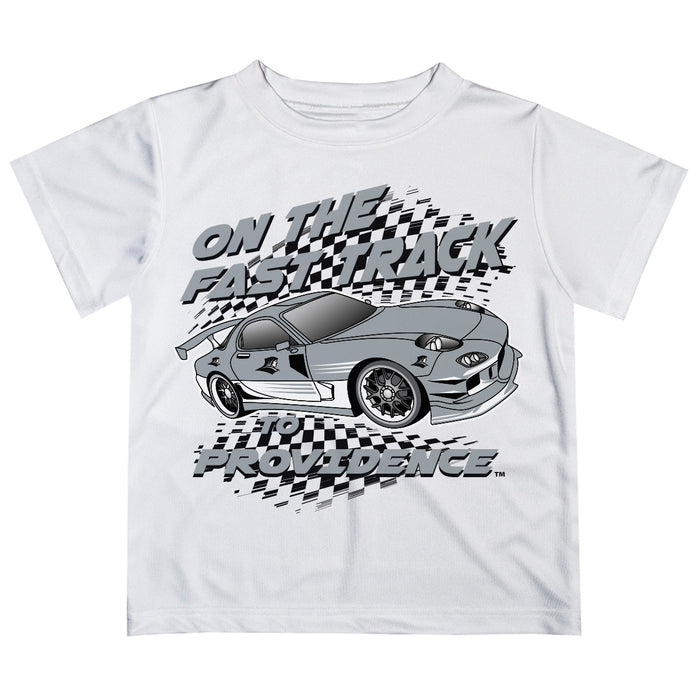Providence Friars Vive La Fete Fast Track Boys Game Day White Short Sleeve Tee