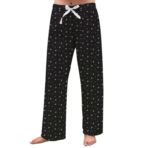 Providence Friars Vive La Fete Game Day All Over Logo Women Black Lounge Pants