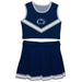 Penn State Nittany Lions Vive La Fete Game Day Navy Sleeveless Chearleader Set