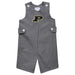 Purdue University Boilermakers Embroidered Black Gingham Boys Jon Jon