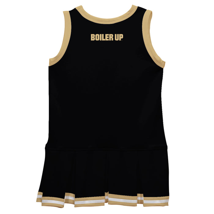 Purdue University Boilermakers Vive La Fete Game Day Black Sleeveless Youth Cheerleader Dress - Vive La Fête - Online Apparel Store