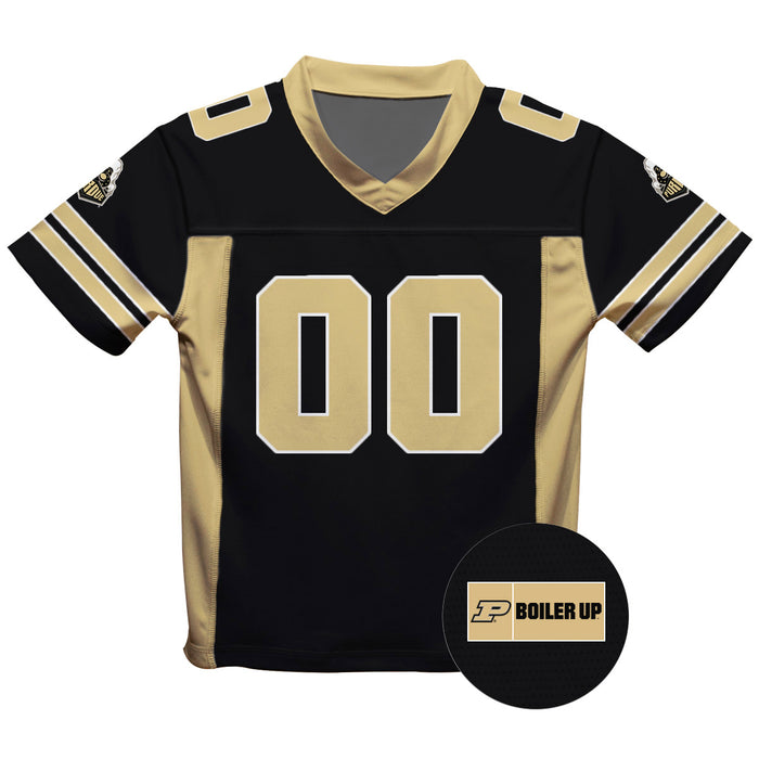 Purdue University Boilermakers Vive La Fete Game Day Black Boys Fashion Football T-Shirt - Vive La Fête - Online Apparel Store
