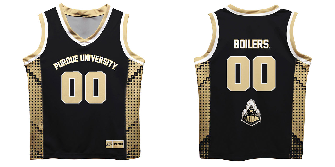 Purdue University Boilermakers Vive La Fete Game Day Black Boys Fashion Basketball Top - Vive La Fête - Online Apparel Store