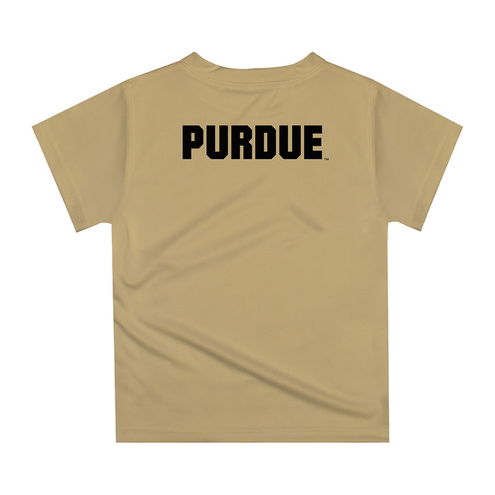 Purdue University Boilermakers Original Dripping Football Helmet T-Shirt by Vive La Fete - Vive La Fête - Online Apparel Store