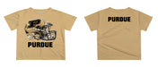 Purdue University Boilermakers Original Dripping Football Helmet T-Shirt by Vive La Fete - Vive La Fête - Online Apparel Store