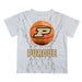 Purdue University Boilermakers Original Dripping Ball White T-Shirt by Vive La Fete