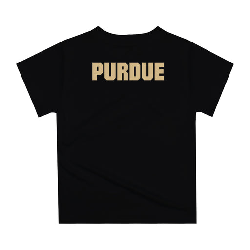 Purdue University Boilermakers Original Dripping Basketball Black T-Shirt by Vive La Fete - Vive La Fête - Online Apparel Store