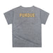 Purdue University Boilermakers Original Dripping Basketball Beige T-Shirt by Vive La Fete - Vive La Fête - Online Apparel Store