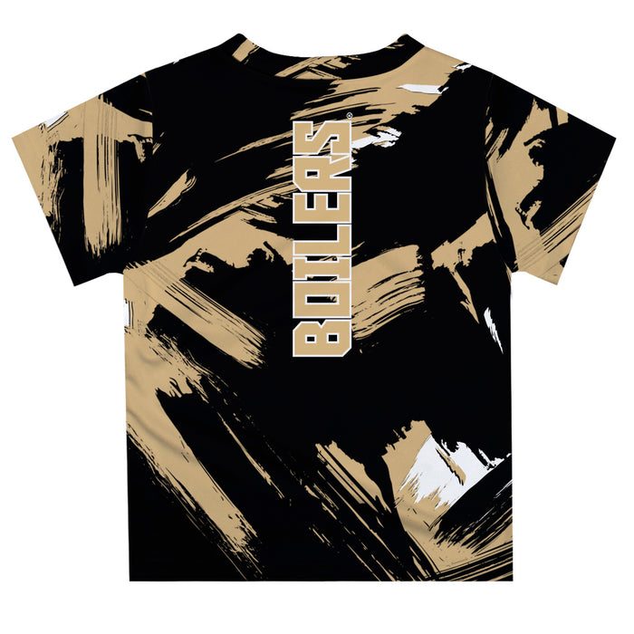 Purdue University Boilermakers Vive La Fete Boys Game Day Black Short Sleeve Tee Paint Brush - Vive La Fête - Online Apparel Store