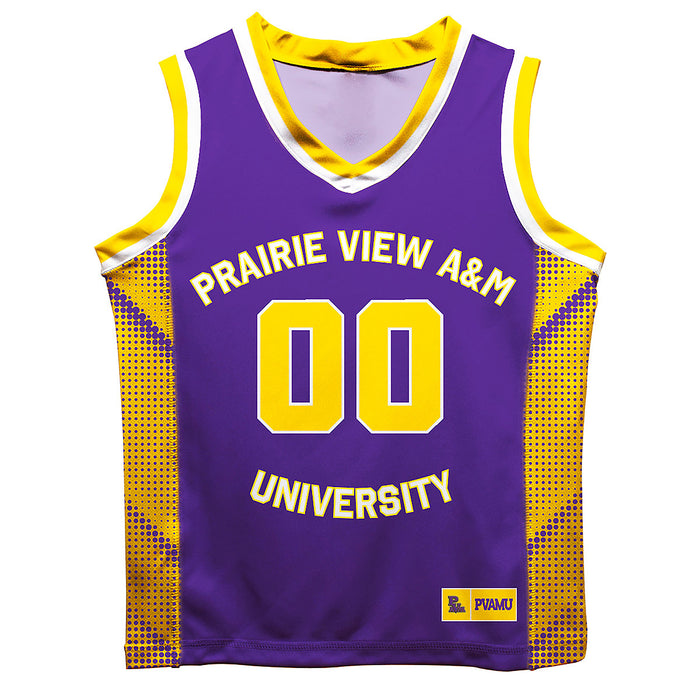 Prairie View A&M University Panthers PVAMU Vive La Fete Game Day Purple Boys Fashion Basketball Top