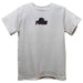 Prairie View AM University Panthers PVAMU Embroidered White Short Sleeve Boys Tee Shirt