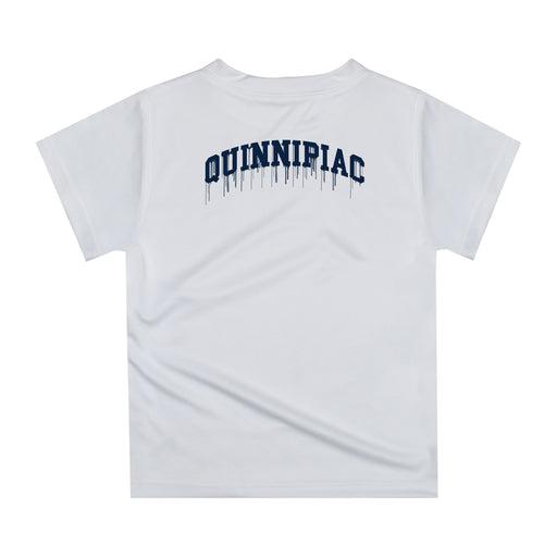 Quinnipiac Bobcats Original Dripping Hockey Gold T-Shirt by Vive La Fete - Vive La Fête - Online Apparel Store