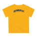 Quinnipiac Bobcats Original Dripping Hockey Gold T-Shirt by Vive La Fete - Vive La Fête - Online Apparel Store