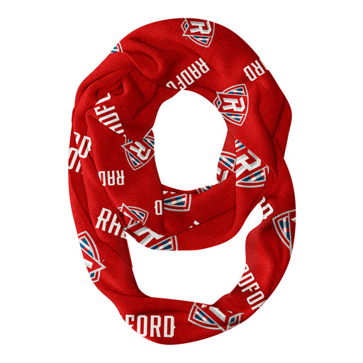 Radford Highlanders Vive La Fete Repeat Logo Game Day Collegiate Women Light Weight Ultra Soft Infinity Scarf