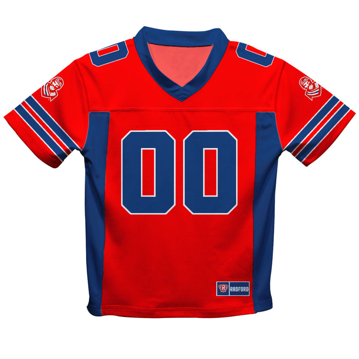 Radford University Highlanders Vive La Fete Game Day Red Boys Fashion Football T-Shirt