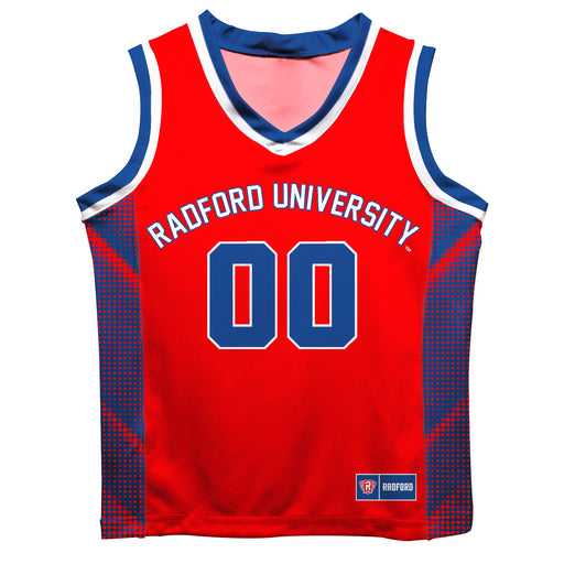 Radford University Highlanders Vive La Fete Game Day Red Boys Fashion Basketball Top