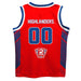 Radford University Highlanders Vive La Fete Game Day Red Boys Fashion Basketball Top - Vive La Fête - Online Apparel Store