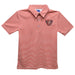 Radford University Highlanders Embroidered Red Cardinal Stripes Short Sleeve Polo Box Shirt