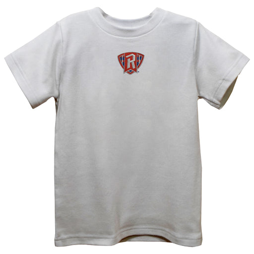 Radford University Highlanders Embroidered White Short Sleeve Boys Tee Shirt