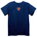 Radford University Highlanders Embroidered Navy Short Sleeve Boys Tee Shirt