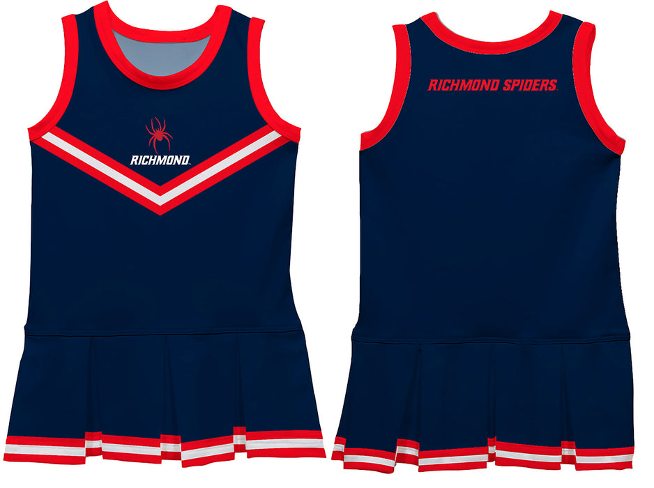 Richmond Spiders Vive La Fete Game Day Blue Sleeveless Youth Cheerleader Dress - Vive La Fête - Online Apparel Store