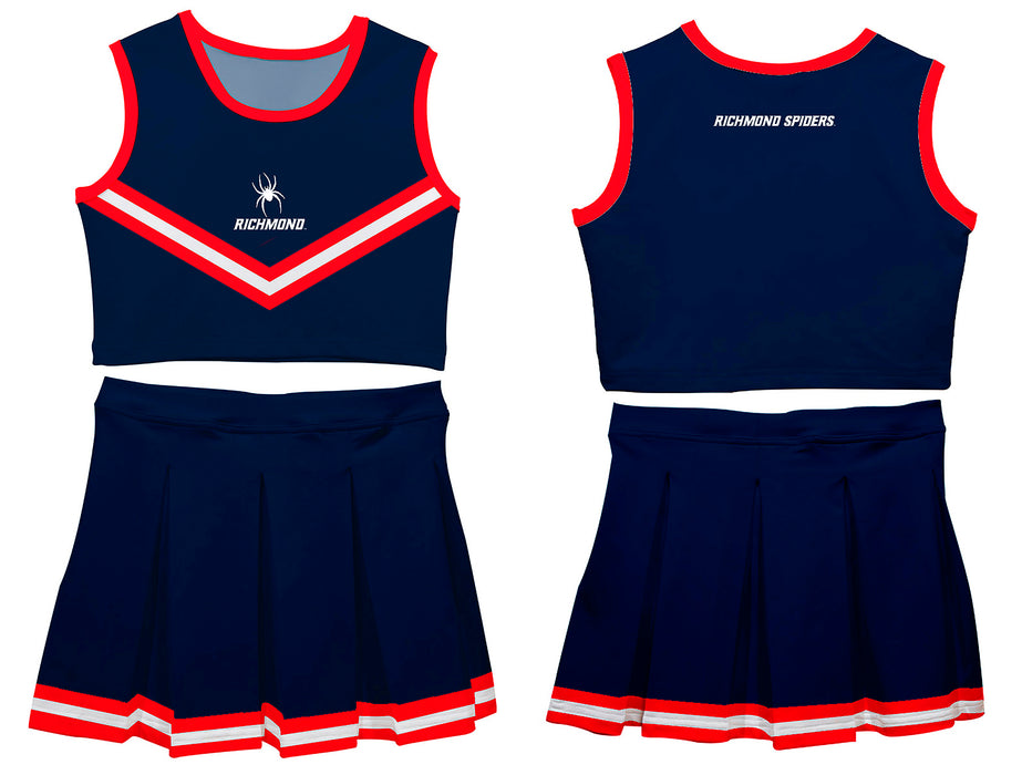 Richmond Spiders Vive La Fete Game Day Blue Sleeveless Cheerleader Set - Vive La Fête - Online Apparel Store